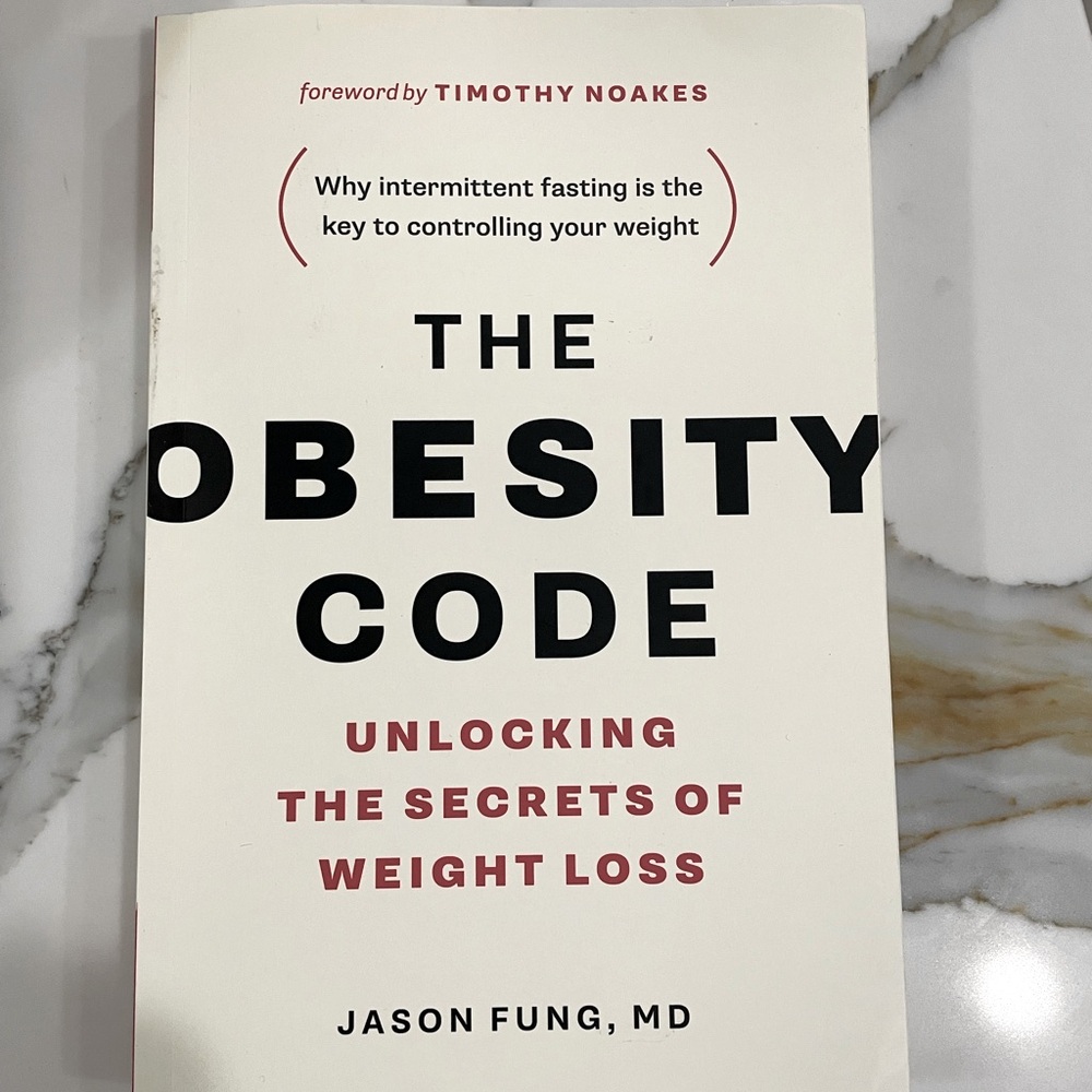 The Obesity Code Book by Dr. Jason Fung